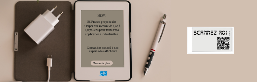 Afficheurs E-Paper sur mesure de 1,54 à 6,0 pouces   pour vos applications industrielles