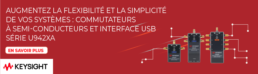 Commutateurs à semi-conducteurs FET U942xA/B/C jusqu'à 26,5/50/54 GHz