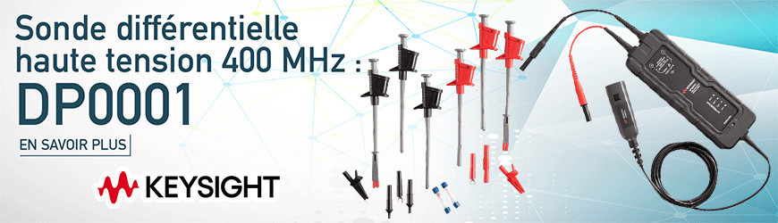 Sonde différentielle haute tension 400 MHz : DP0001